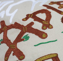 Load image into Gallery viewer, Adirondacks Hand-Embroidered Pillow Pillow catstudio