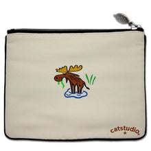 Load image into Gallery viewer, Adirondacks Zip Pouch - Natural Pouch catstudio