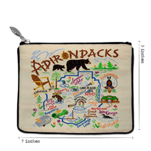 Load image into Gallery viewer, Adirondacks Zip Pouch - Natural Pouch catstudio