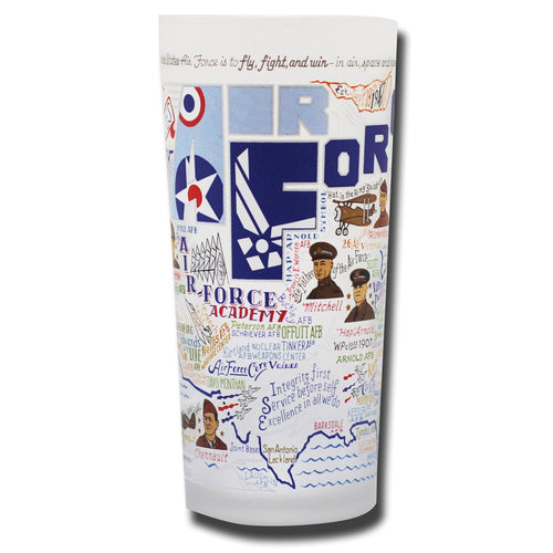 Air Force Drinking Glass - catstudio 