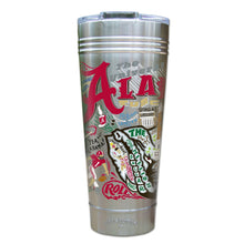 Load image into Gallery viewer, Alabama, University of Collegiate Thermal Tumbler (Set of 4) - PREORDER Thermal Tumbler catstudio