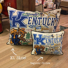 Load image into Gallery viewer, Alabama, University of Collegiate XL Hand-Embroidered Pillow - catstudio