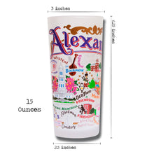 Load image into Gallery viewer, Alexandria Drinking Glass - catstudio