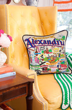 Load image into Gallery viewer, Alexandria Hand-Embroidered Pillow - catstudio
