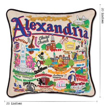 Load image into Gallery viewer, Alexandria Hand-Embroidered Pillow - catstudio
