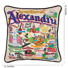 Load image into Gallery viewer, Alexandria Hand-Embroidered Pillow - catstudio