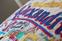 Load image into Gallery viewer, Alexandria Hand-Embroidered Pillow - catstudio

