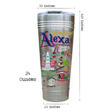 Load image into Gallery viewer, Alexandria Thermal Tumbler (Set of 4) - PREORDER Thermal Tumbler catstudio