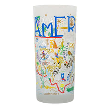 Load image into Gallery viewer, America Drinking Glass - catstudio