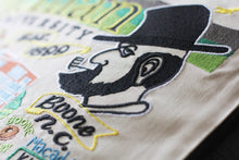 Load image into Gallery viewer, Appalachian State University Collegiate Embroidered Pillow - catstudio