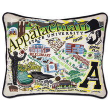 Load image into Gallery viewer, Appalachian State University Collegiate Embroidered Pillow Pillow catstudio
