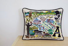 Load image into Gallery viewer, Appalachian State University Collegiate Embroidered Pillow - catstudio