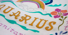 Load image into Gallery viewer, Aquarius Astrology Dish Towel Dish Towel catstudio