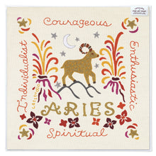 Load image into Gallery viewer, Aries Astrology Fine Art Print - 8x8 Art Print catstudio