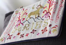 Load image into Gallery viewer, Aries Astrology Zip Pouch - catstudio