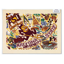 Load image into Gallery viewer, Arizona State University Collegiate Fine Art Print - catstudio