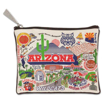 Load image into Gallery viewer, Arizona, University of Collegiate Zip Pouch - catstudio
