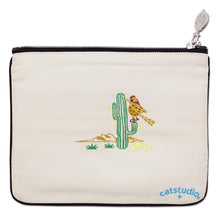 Load image into Gallery viewer, Arizona Zip Pouch - Natural - catstudio
