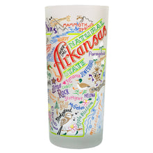 Load image into Gallery viewer, Arkansas Drinking Glass - catstudio