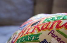 Load image into Gallery viewer, Arkansas Hand-Embroidered Pillow - catstudio