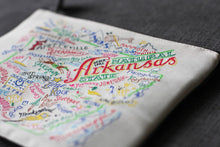 Load image into Gallery viewer, Arkansas Zip Pouch - Natural - catstudio