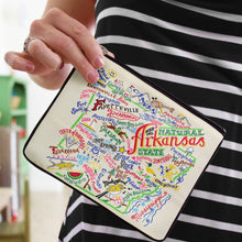Load image into Gallery viewer, Arkansas Zip Pouch - Natural - catstudio
