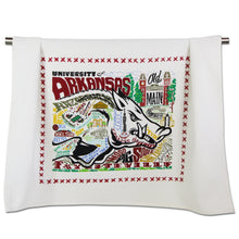 Load image into Gallery viewer, Arkansas, University of Collegiate Dish Towel Dish Towel catstudio