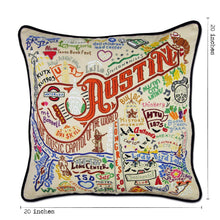 Load image into Gallery viewer, Austin Hand-Embroidered Pillow Pillow catstudio