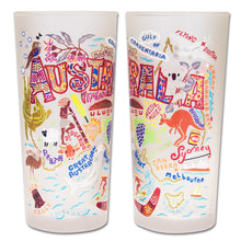 Load image into Gallery viewer, Australia Drinking Glass - catstudio