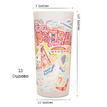 Load image into Gallery viewer, Australia Drinking Glass - catstudio