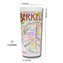 Load image into Gallery viewer, Berkeley Drinking Glass - catstudio