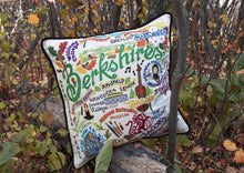 Load image into Gallery viewer, Berkshires Hand-Embroidered Pillow - catstudio