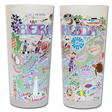 Load image into Gallery viewer, Bermuda Drinking Glass - catstudio