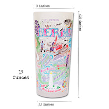 Load image into Gallery viewer, Bermuda Drinking Glass - catstudio