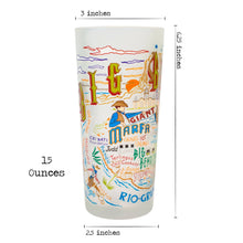 Load image into Gallery viewer, Big Bend Drinking Glass - catstudio