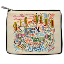 Load image into Gallery viewer, Big Bend Zip Pouch - Natural Pouch catstudio