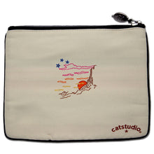 Load image into Gallery viewer, Big Bend Zip Pouch - Natural Pouch catstudio
