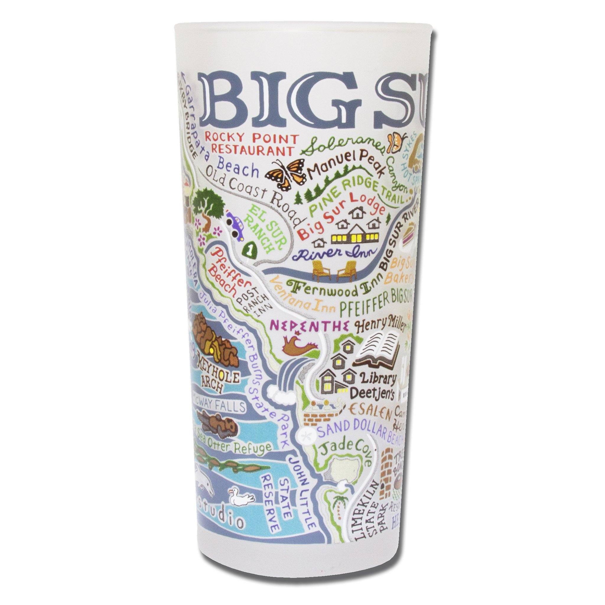 a big drinking glass Big Sur Drinking Glass