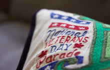 Load image into Gallery viewer, Birmingham Hand-Embroidered Pillow - catstudio