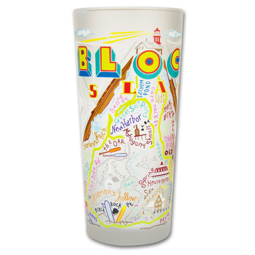 Block Island Drinking Glass - catstudio 