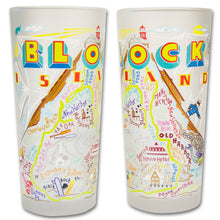 Load image into Gallery viewer, Block Island Drinking Glass - catstudio