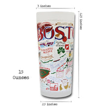 Load image into Gallery viewer, Boston Drinking Glass - catstudio