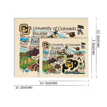 Load image into Gallery viewer, Boulder, University of Colorado Collegiate Fine Art Print - catstudio