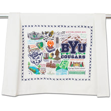 Load image into Gallery viewer, Brigham Young University (BYU) Collegiate Dish Towel - catstudio