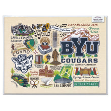 Load image into Gallery viewer, Brigham Young University (BYU) Collegiate Fine Art Print Art Print catstudio