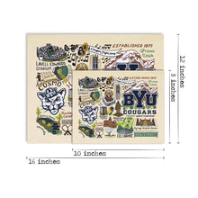 Load image into Gallery viewer, Brigham Young University (BYU) Collegiate Fine Art Print Art Print catstudio