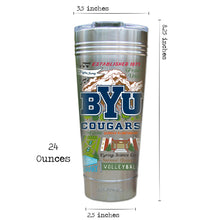 Load image into Gallery viewer, Brigham Young University Collegiate Thermal Tumbler (Set of 4) - PREORDER Thermal Tumbler catstudio
