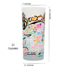 Load image into Gallery viewer, Brooklyn Drinking Glass - catstudio