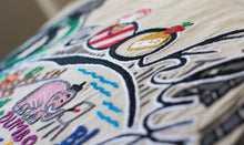 Load image into Gallery viewer, Brooklyn Hand-Embroidered Pillow - catstudio