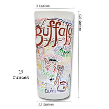 Load image into Gallery viewer, Buffalo Drinking Glass - catstudio 
